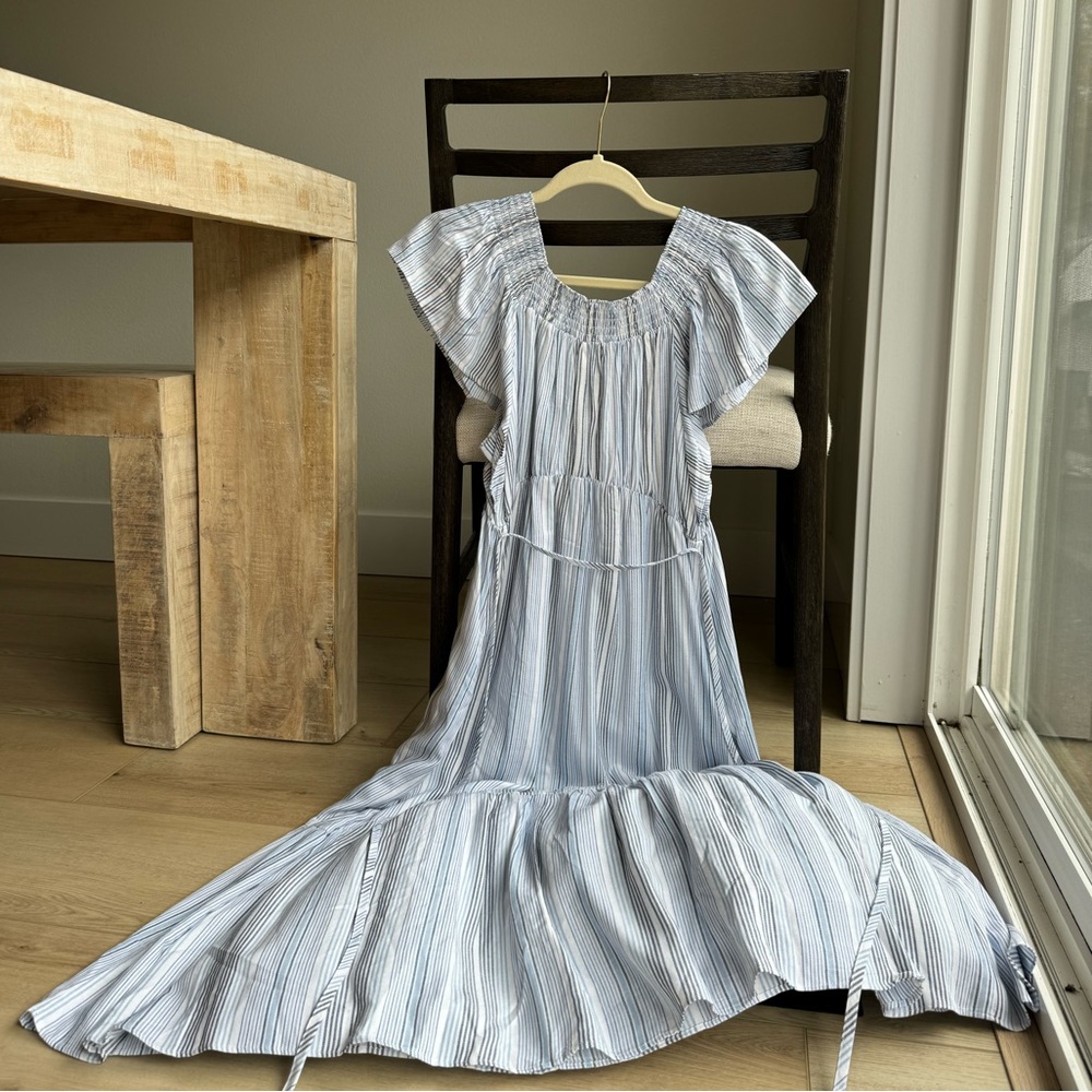Maternity Dress with the option for off the shoulder look